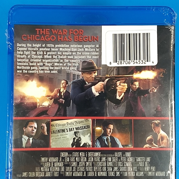 Gangster Land Blu Ray, Factory Sealed - Picture 3 of 9